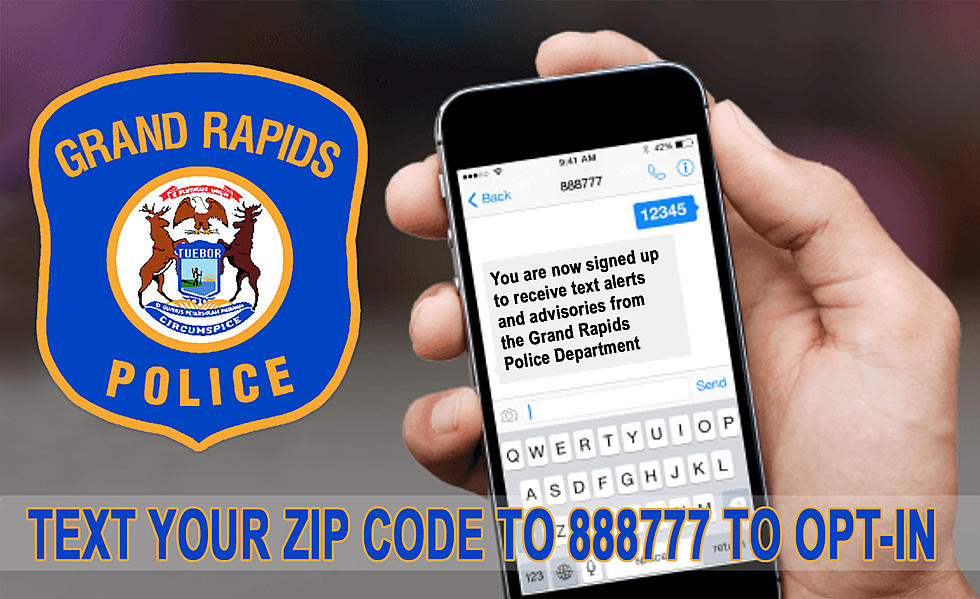 Receive Updates & Alerts from the Grand Rapids Police to Your Phone