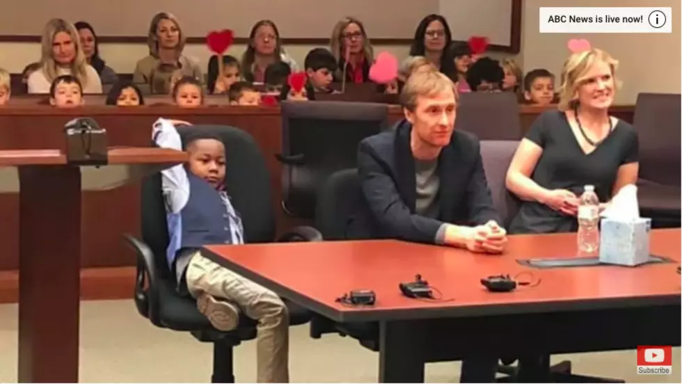 The 5-Year-Old Who Invited Class to Adoption Gets Major Congrats