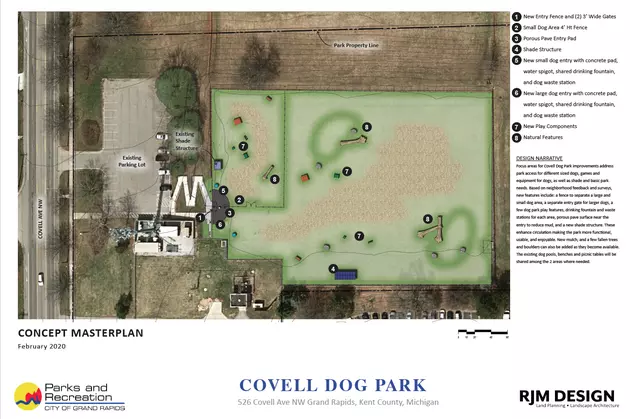 New Updates Announced To Covell Dog Park In Grand Rapids