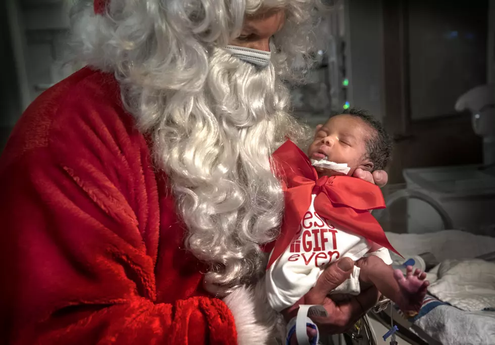 Cuteness Overload! Santa Visits Newborns at Helen DeVos Hospital