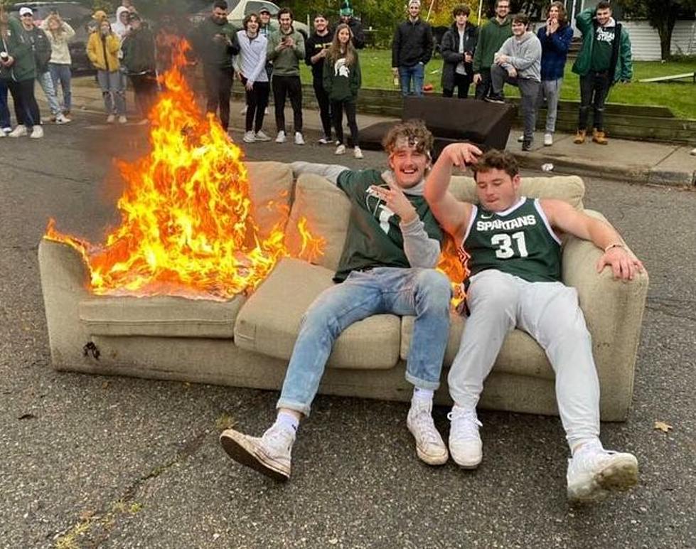 (VIDEO) Why Do MSU Students Burn Couches After Big Wins?