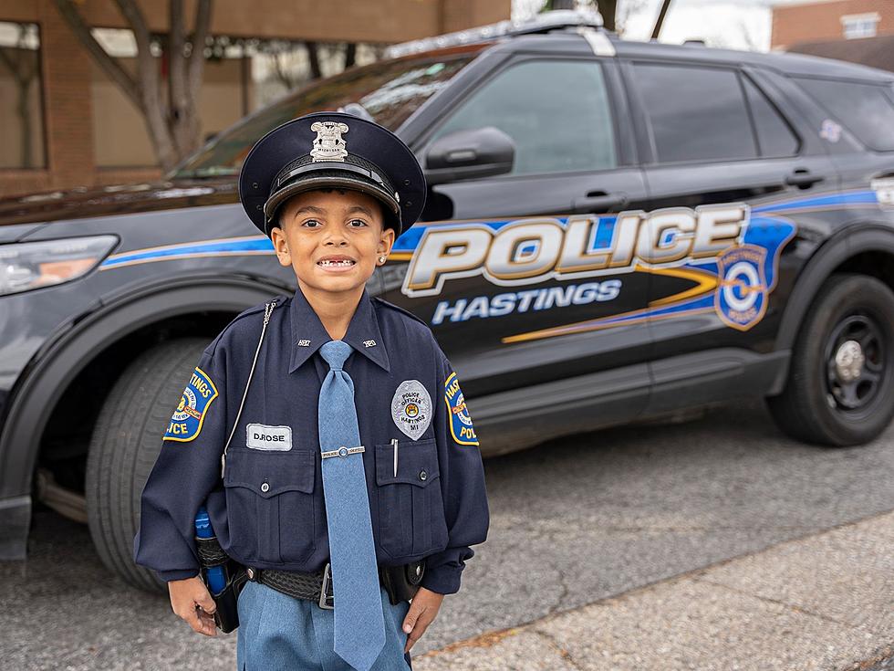 7-Year-Old Has Wish Come True: Becomes Honorary Hastings Police Officer