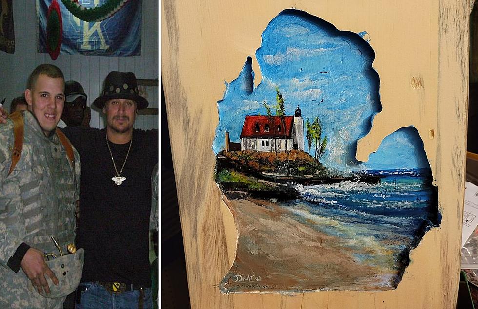 Northern Michigan Man Says Painting Helped Save His Life