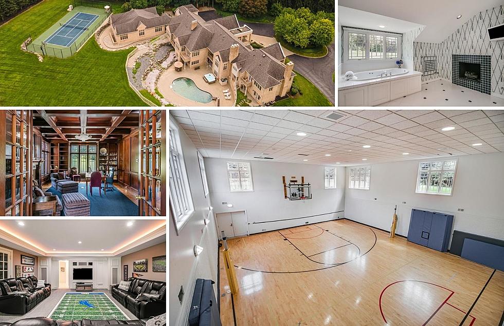 This $4.2 Million Michigan Mansion Comes With An Indoor Basketball Court