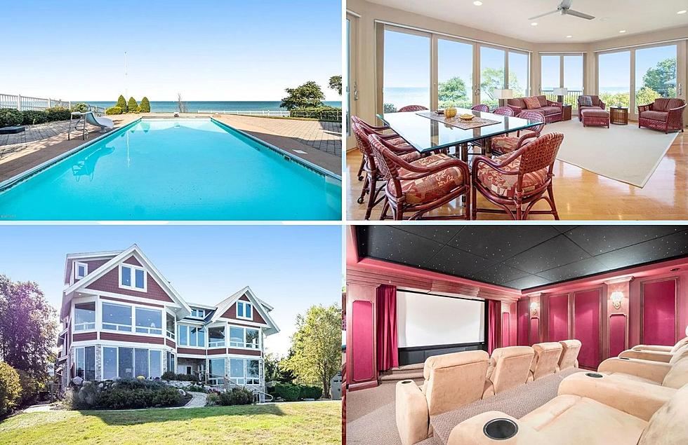 This Pure Michigan Mansion Overlooks Lake Michigan And Has A Movie Room