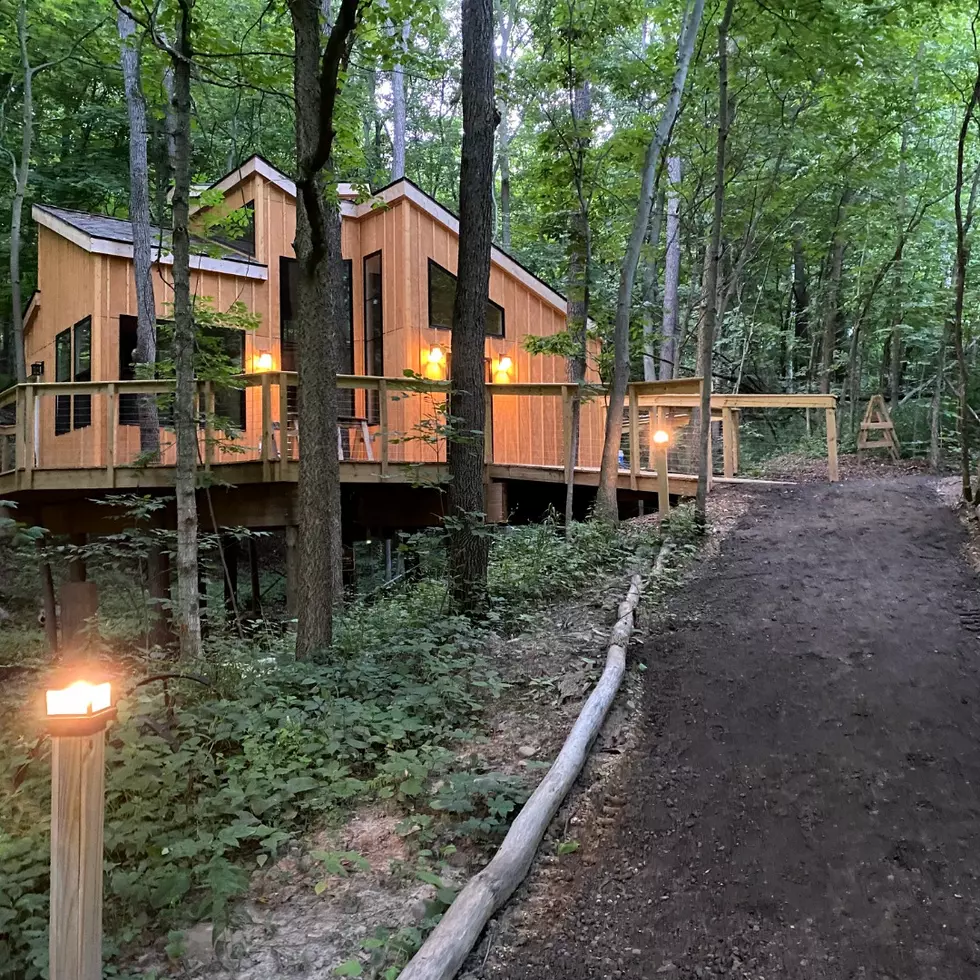 Come inside! Michigan&#8217;s first luxury treehouse resort is finally open