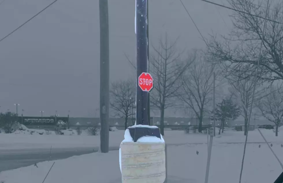 What’s The Deal With This Micro Stop Sign Off 54th Street in Grand Rapids?