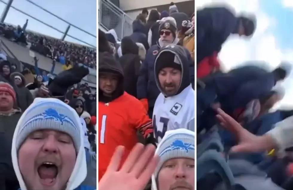Being A Lions Fan Is Tough! Especially When You Get Tossed Down The Stairs