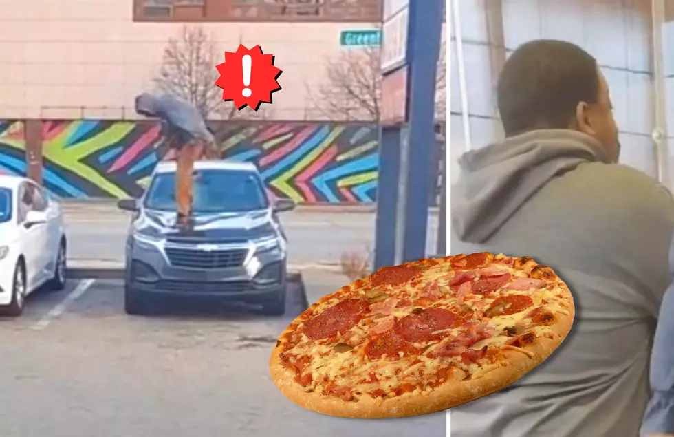 VIDEO: Watch This Angry Customer Stomp On The Wrong Car At A Michigan Little Caesars