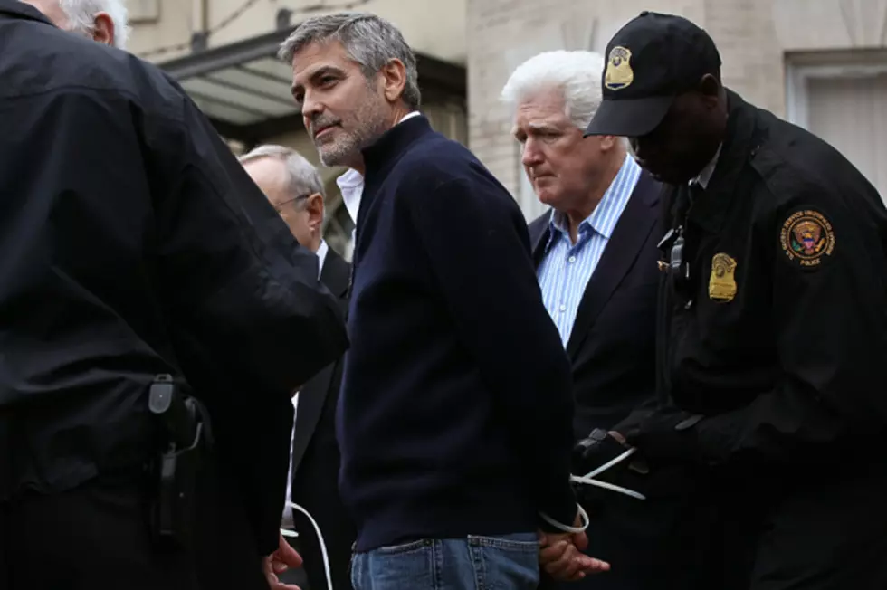 George Clooney Arrested During Protest