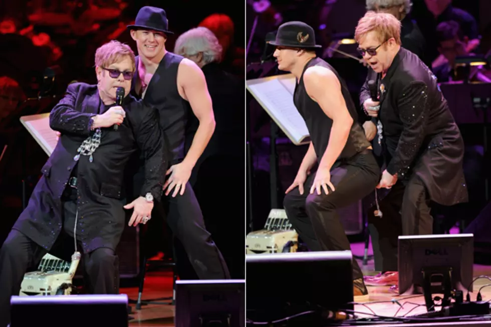 Channing Tatum Channels &#8216;Magic Mike&#8217; and Gets Down and Dirty with Elton John