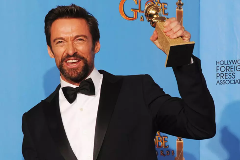 Hugh Jackman Wins Best Actor, Musical or Comedy For &#8216;Les Miserables&#8217; at the 2013 Golden Globes