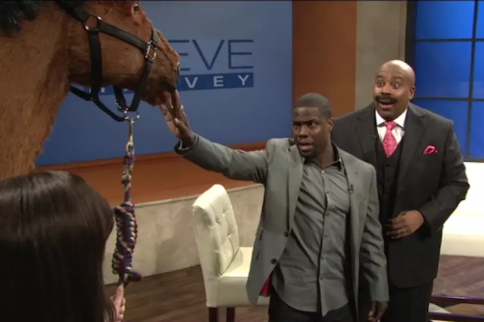 SNL: The Steve Harvey Show Tackles Horse Phobias