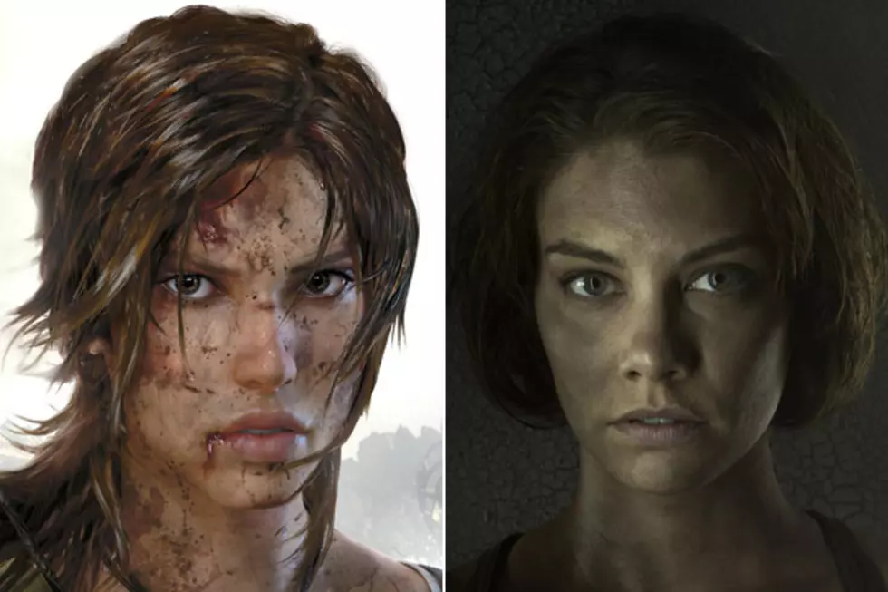 Tomb Raider’s Lara Croft + Lauren Cohan — Dead Ringers?