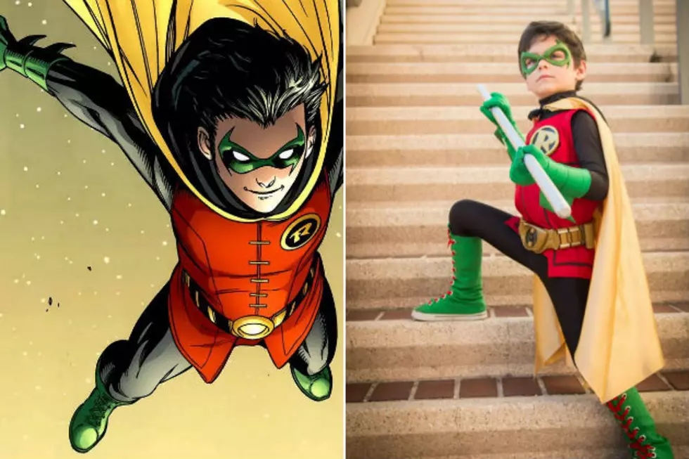 Cosplay of the Day: An Appropriately Miniature Damian Wayne as Robin