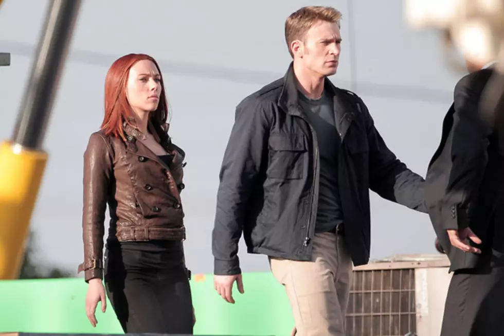 &#8216;Captain America 2&#8242; Pics: Look Who The Cap and Black Widow Are Fighting&#8230;