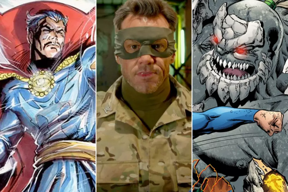 Comic Strip: Carrey Kicks ‘Kick-Ass 2,’ Doctor Strange Villains, and Doomsday in ‘Man Of Steel 2′
