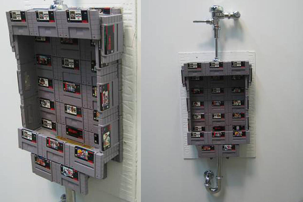 Flush Your Hard-Earned Money Down This SNES Urinal