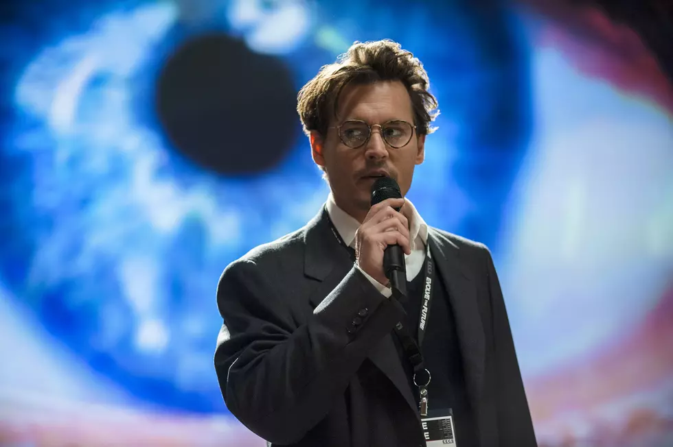 ‘Transcendence’ Poster: Johnny Depp Is Ready to Upload