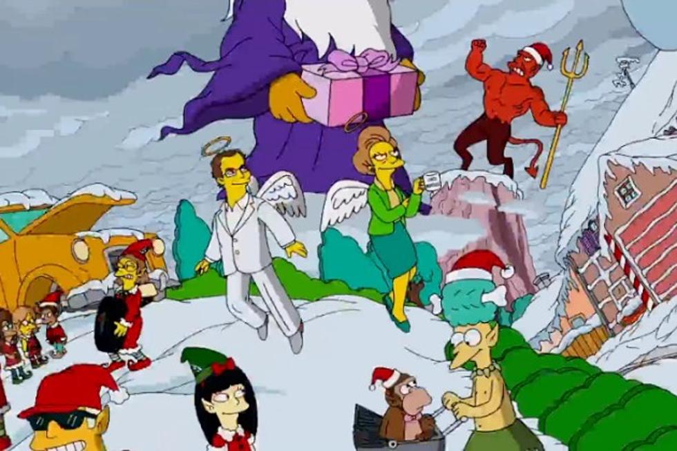 ‘The Simpsons’ Pays Tribute to Marcia Wallace in Christmas Couch Gag