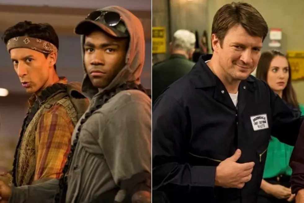 ‘Community’ First Look: Greendale Goes ‘Mad Max’ for Donald Glover’s Exit, Plus Nathan Fillion!