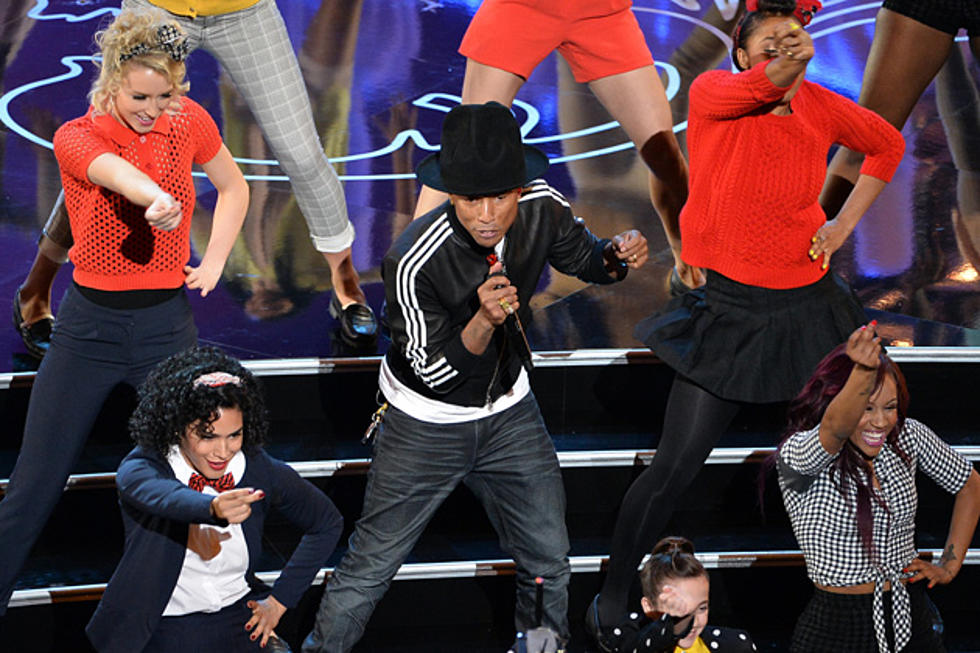 Watch the “Phenomenal Pharrell” Perform “Happy” at the 2014 Oscars