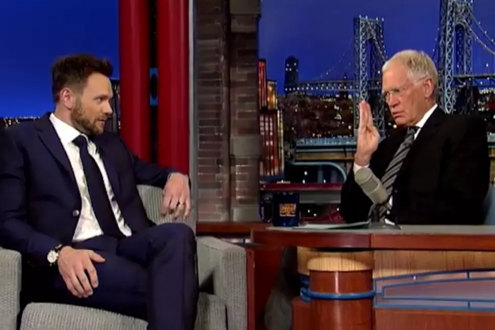 ‘Community’ Star Joel McHale Shares His “Killer Coyote” Story With David Letterman