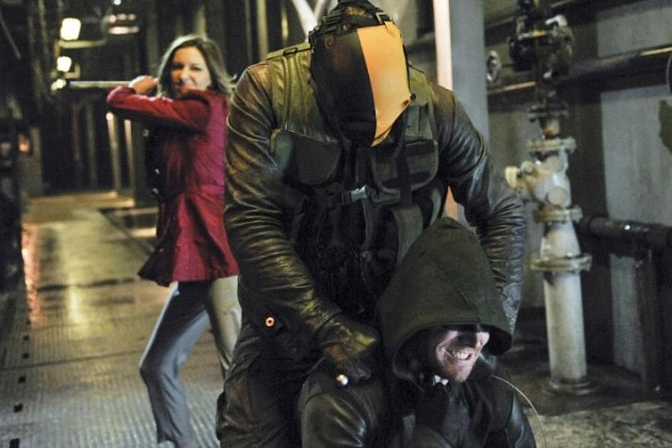 ‘Arrow’ “City of Blood” Preview Photos: Oliver and Laurel Take On Slade’s Army