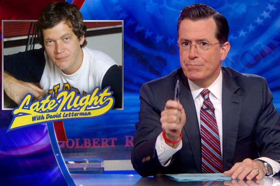 Watch Stephen Colbert and Jon Stewart Pay Tribute to David Letterman’s ‘Late Show’