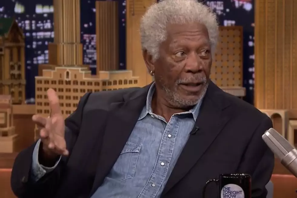 Morgan Freeman Tells Jimmy Fallon About His Dangerous New Hobby