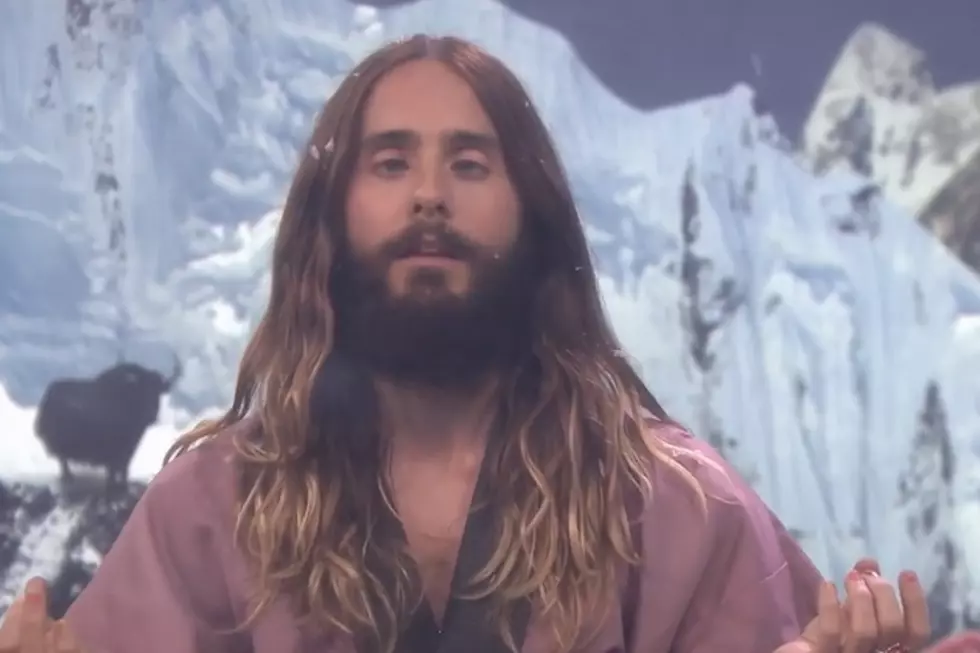 A Very Jared Leto ‘Tonight Show’ Experience: Beard Trimming and Intense Staring
