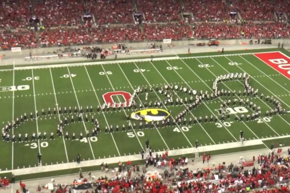 Ohio State University Marching Band Stages Incredible Halftime TV Tribute