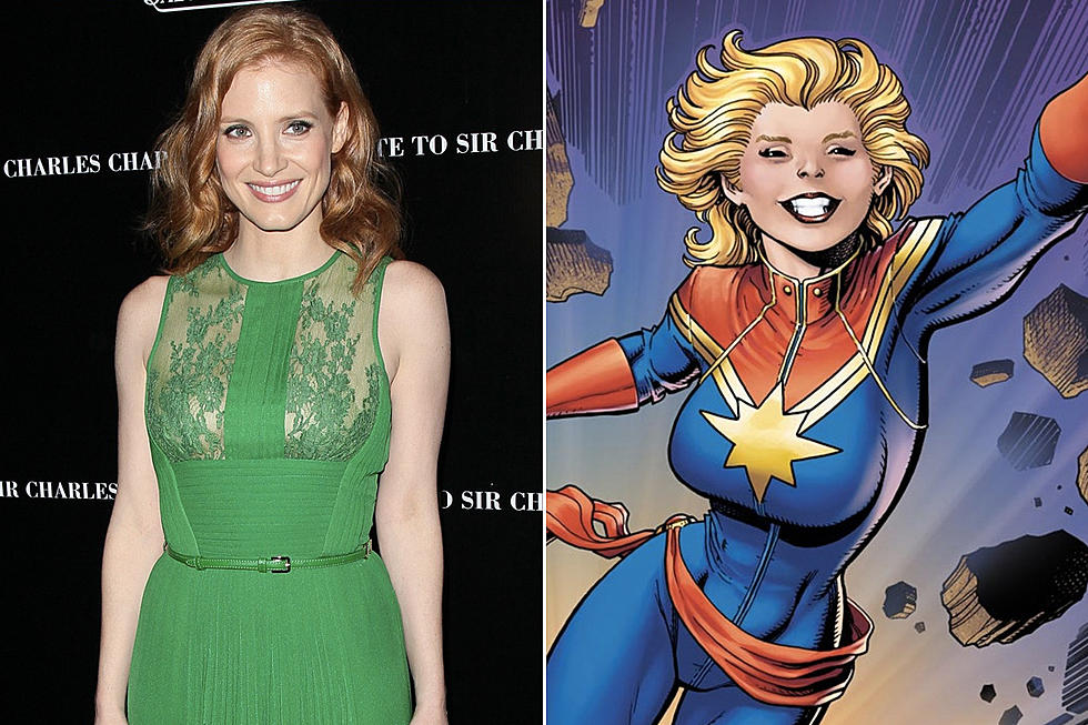 Jessica Chastain Playing Captain Marvel?