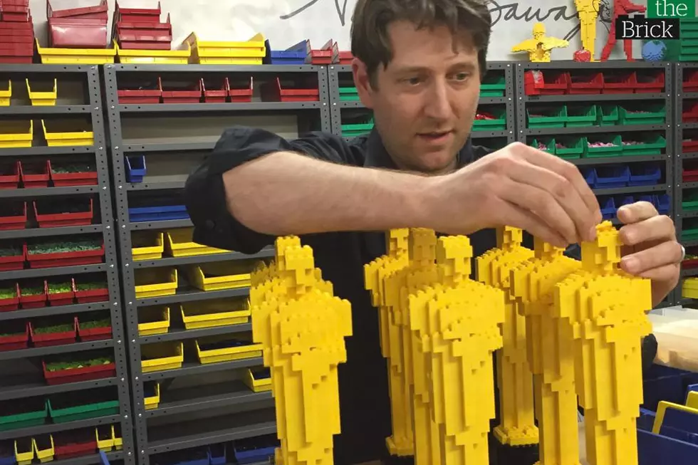 Watch How the LEGO Oscar Trophies Were Made