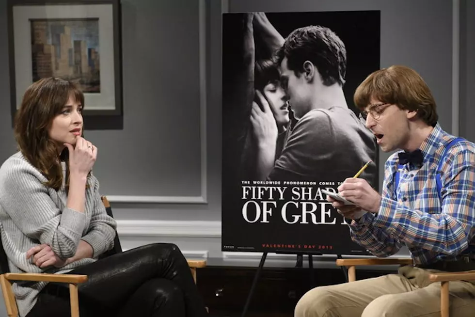 ‘SNL’ and Dakota Johnson Take You to the Weirdest ‘Fifty Shades of Grey’ Press Junket