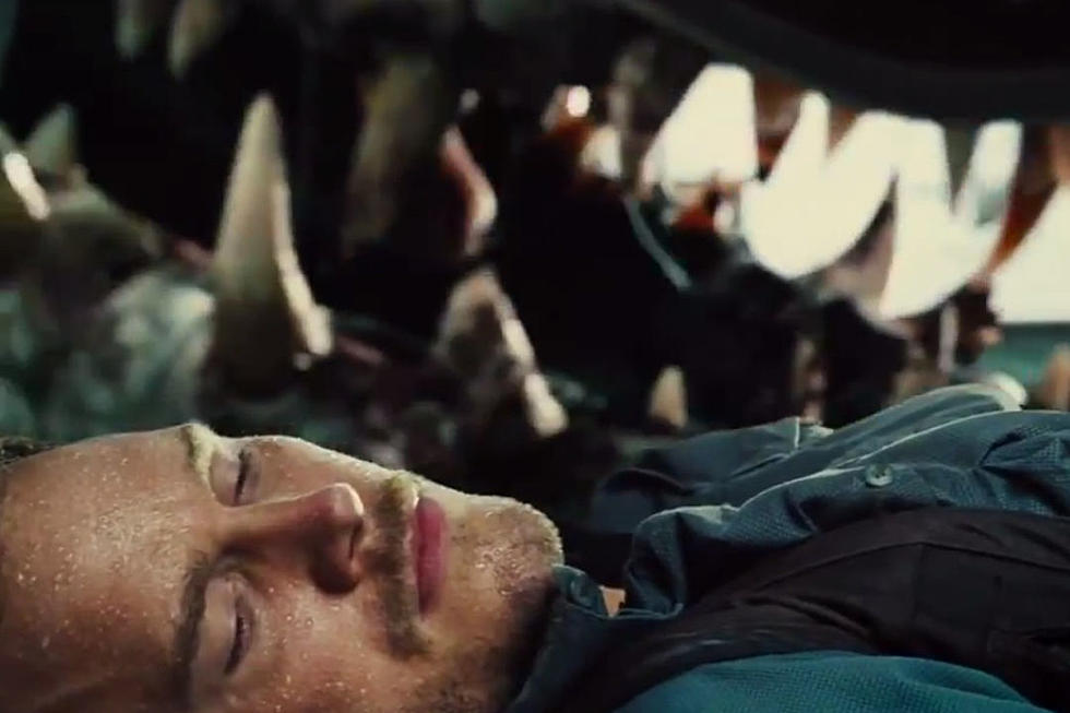 Chris Pratt Is on the Run in a New 'Jurassic World' Clip