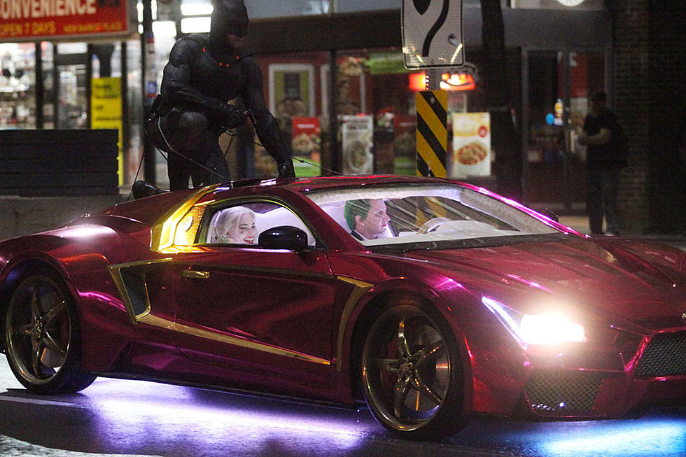 ‘Suicide Squad’ Set Footage Features Batman Car-Surfing on the Joker’s Ride