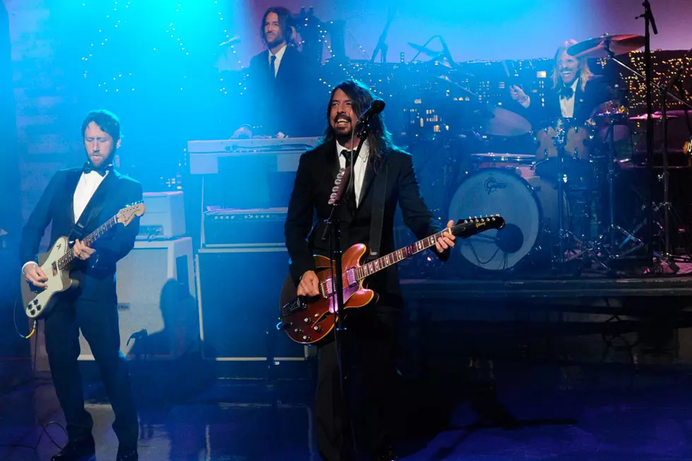 Foo Fighters Bid Letterman Adieu With 'Everlong'