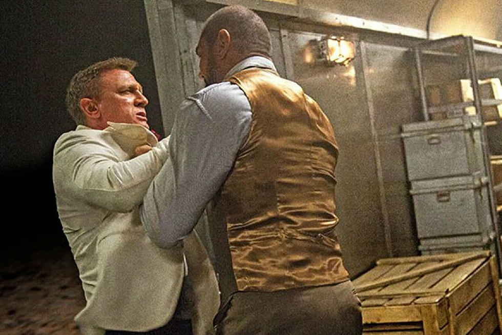 ‘Spectre’ Clip Features Bond Brawling With Bautista on a Train