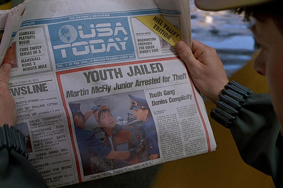 USA Today Will Release a Special Issue Replicating ‘Back to the Future 2’ Copy