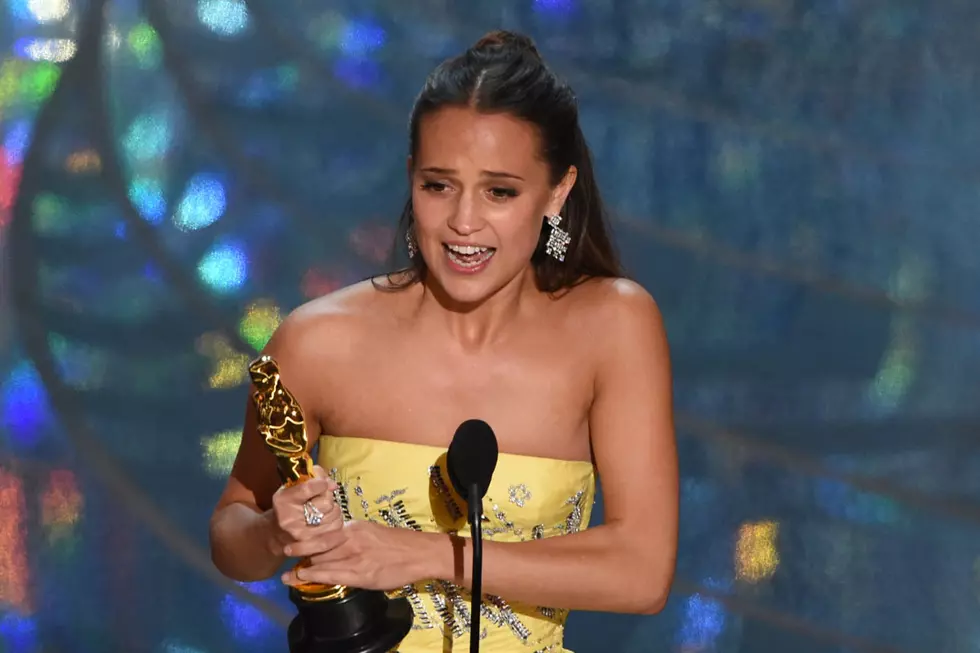 Alicia Vikander Wins Best Supporting Actress at 2016 Oscars