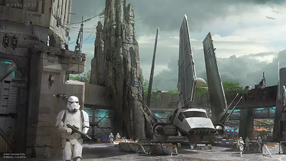 Drone Footage Of ‘Star Wars Land’ Shows How Massive This Park Will Be [Watch]