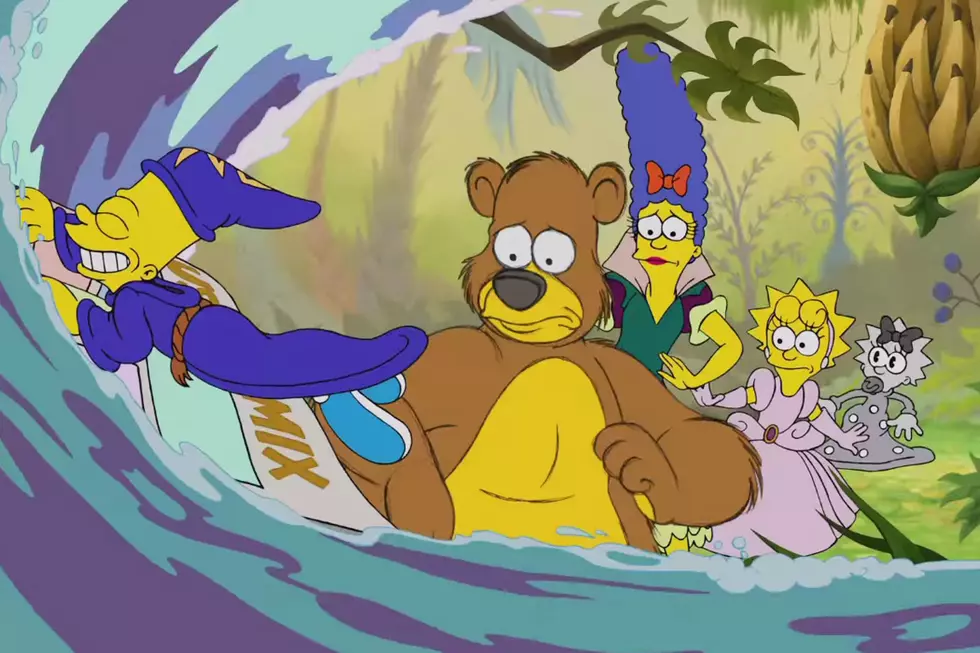 'The Simpsons' Get Disney-Style Animation Couch Gag