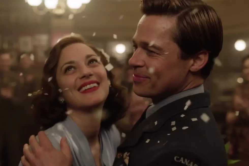Brad Pitt and Marion Cotillard’s ‘Allied’ Gets a Glossy New Poster and TV Spot