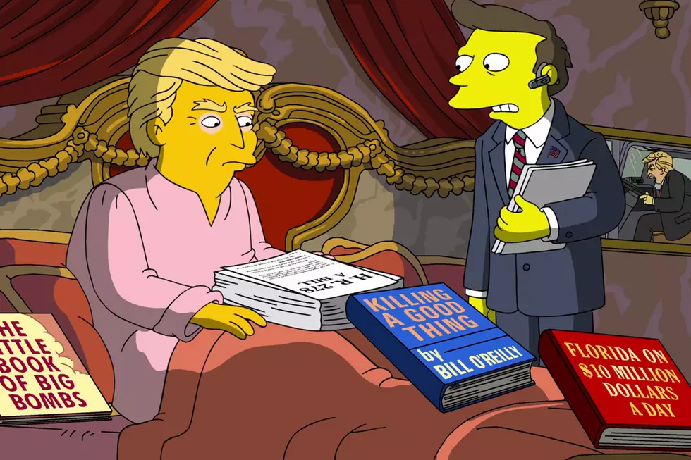 ‘Simpsons’ Gives Sean Spicer a Grisly End With Trump 100-Day Gag