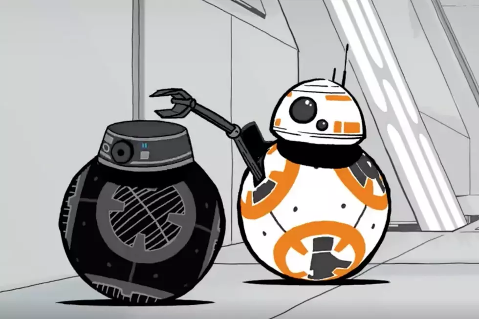 BB-9E and BB-8 Face Off in This Adorable ‘Star Wars’ Animated Short
