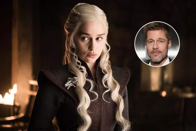 Brad Pitt Bid $120,000 to Watch ‘Game of Thrones’ With Emilia Clarke