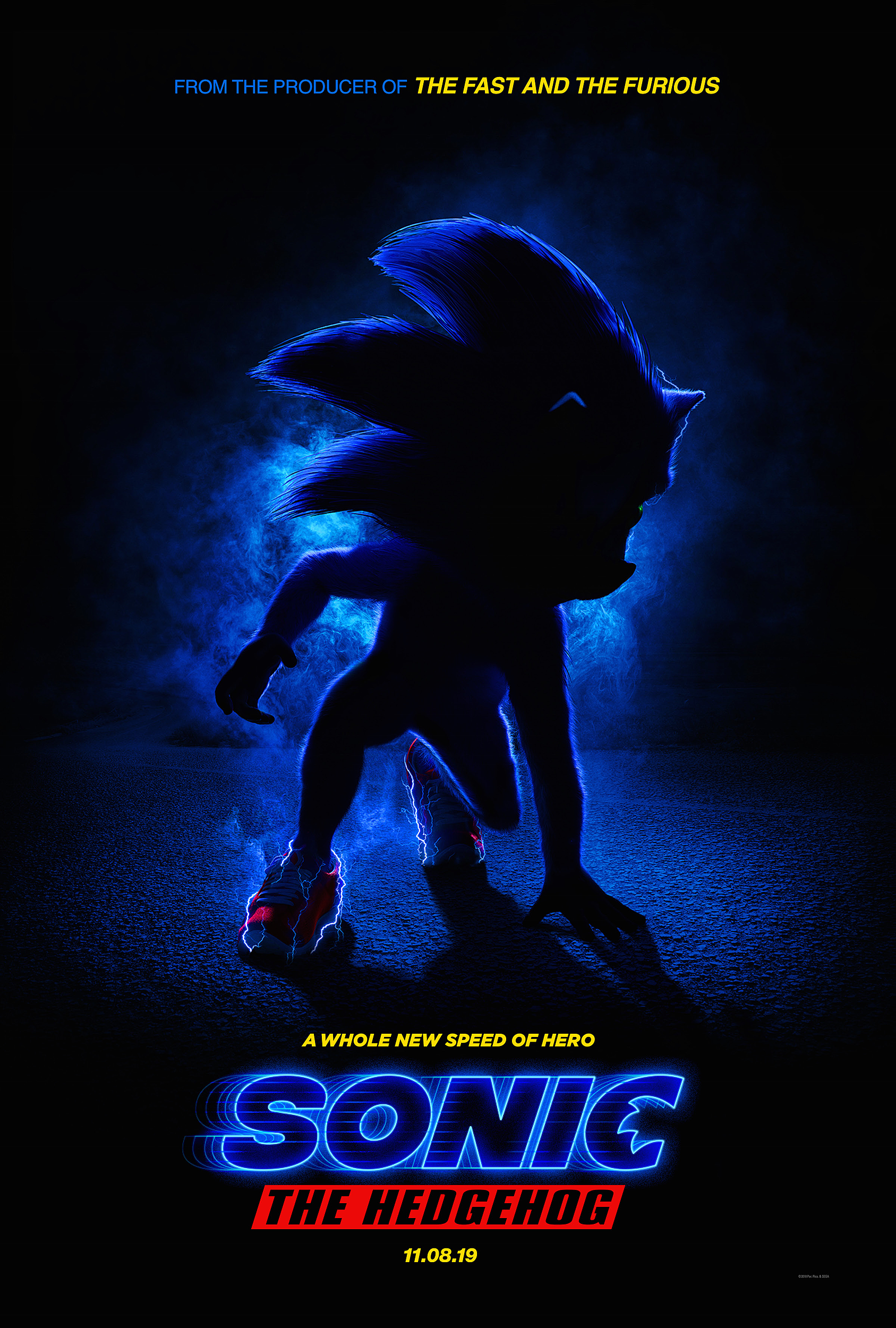 Sonic Movie 2 Poster over Chao in Space [Sonic Adventure DX] [Mods]
