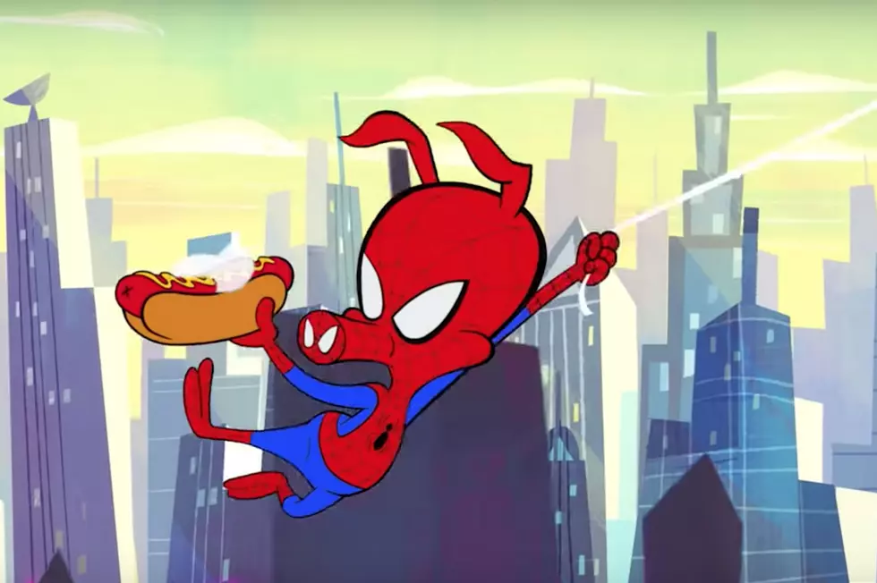Watch a Clip From the New Spider-Ham Short on the ‘Spider-Verse’ Blu-ray