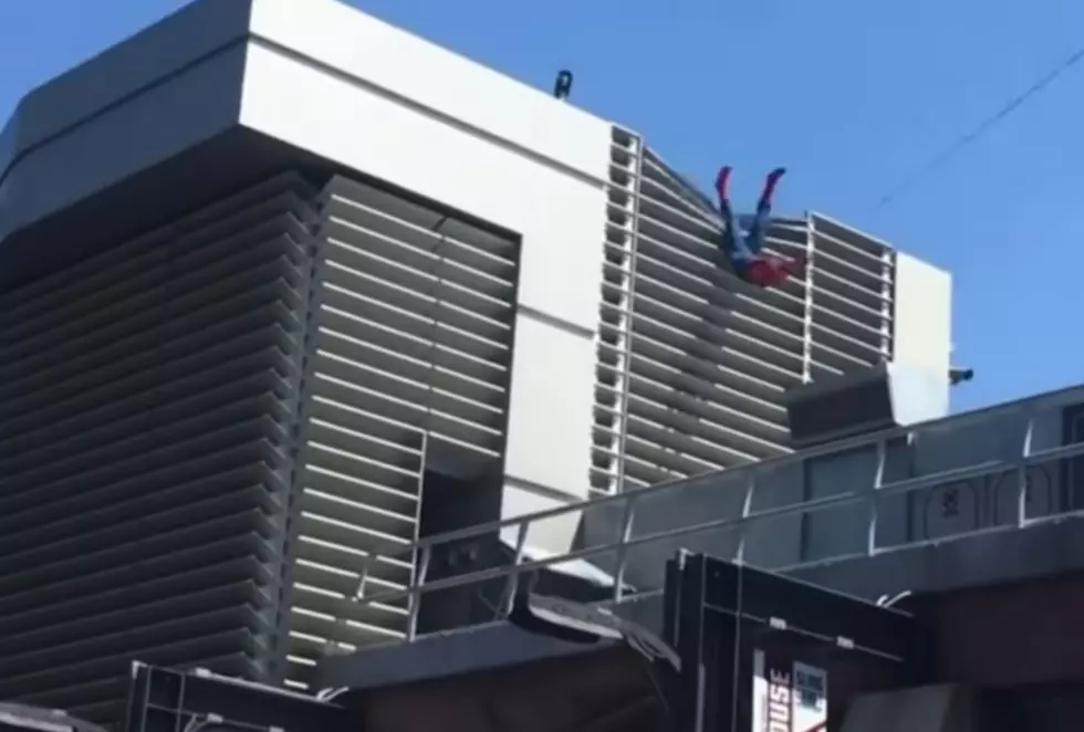 Disneyland’s Spider-Man Animatronic Crashed Through a Building